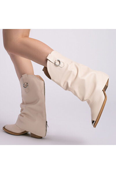 Modish Boutique Ciocate din piele cu fermoar metalic Butter Quinn