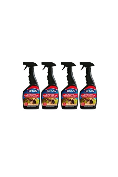 bros Set 4 x Insecticid Furnici 500ml