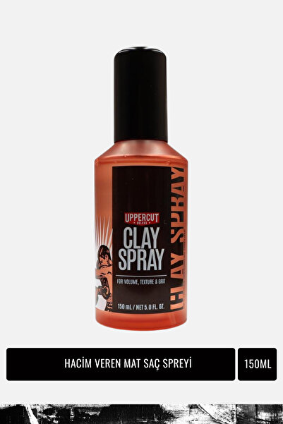 Uppercut Deluxe Clay Spray Hacim Veren Mat Saç Spreyi 150ml