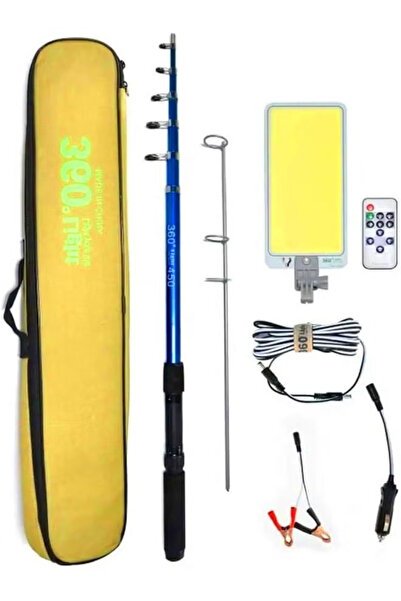 Cady One لمبة سنارة للبر ومصباح طوارئ محمول لرحلة الطريق مقاومة للماء والتحكم عن بعد في الضوء للتخييم