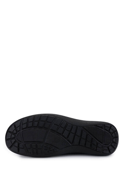 Tamer Tanca Erkek Hakiki Deri Siyah Casual Ayakkabı