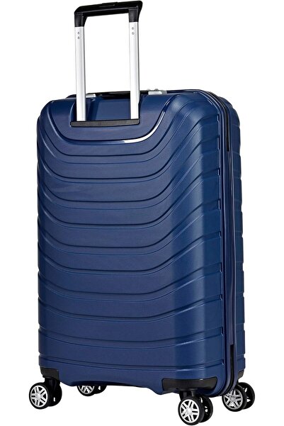 eminent Suitcase Hard Shell Luggage Lightweight Polypropylene Quiet Double Wheels TSA Lock B0011 (Ch