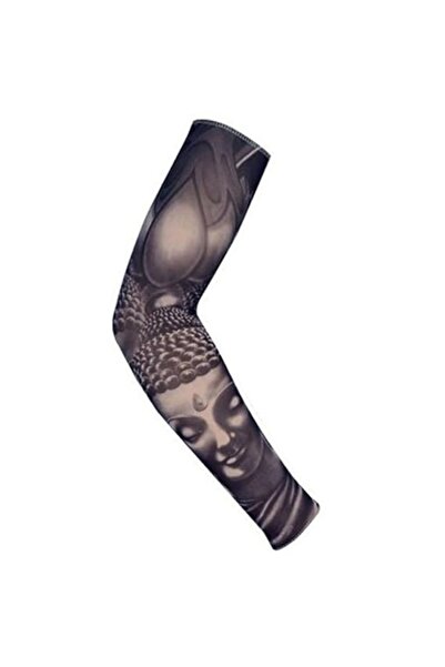 Zamo Manșon pentru tatuaj, Zamo®, Buddha gri, material sintetic și elastic, 3...