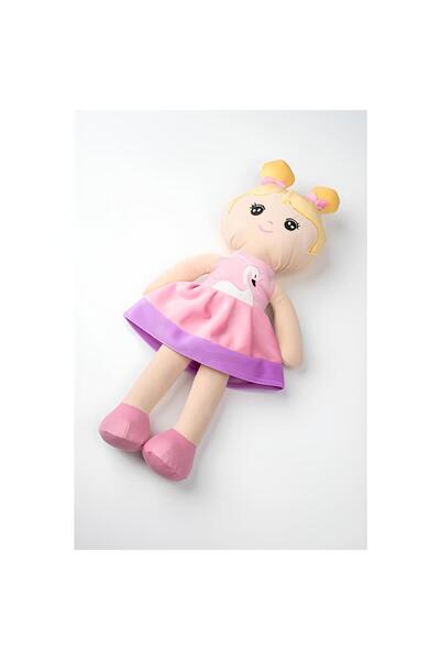 Prlk toys Peluş Kelebek Bebek Oyuncak Mor Etekli Oyun ve Uyku Arkadaşı 45 cm