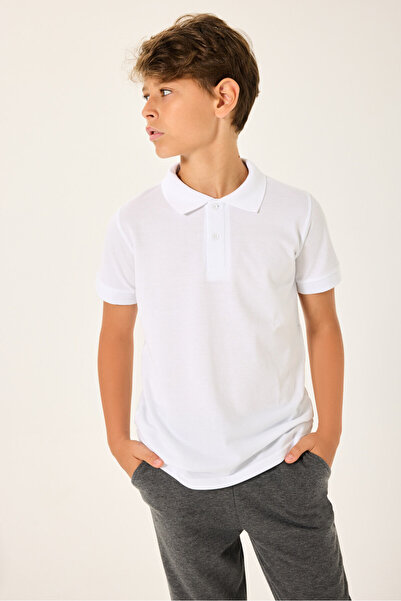 Rolypoly Λευκό μπλουζάκι αγοριού