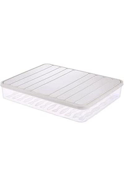 Generic حاويات تخزين الطعام ALMEKAQUZ، منظم الخضروات، صندوق ثلاجة بلاستيكي مع...