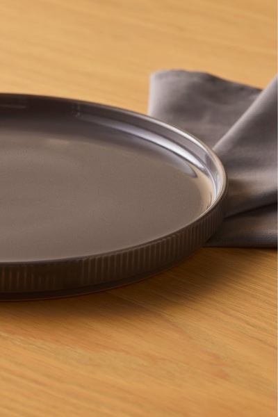 Karaca Massimo Pasta Tabağı Antrasit 21 cm