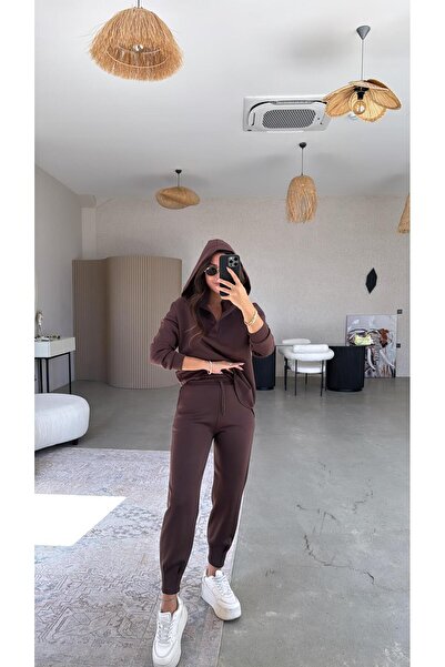 Buket Teke Costum de scuba maro cu glugă