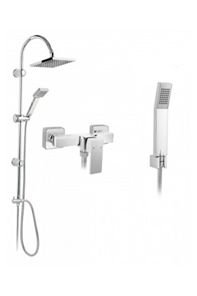 FERRO Coloana de dus fixa si mobila cu baterie dus Zicco,