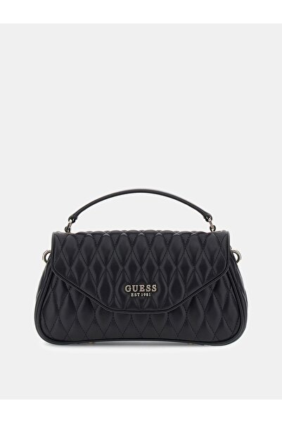 Guess Valla Kadın Siyah Omuz Çantası HWQG8122200-BLA