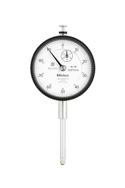 Mitutoyo مؤشر قرص 2052A-19 DG 0.01 Grad، نطاق 0-30 مم