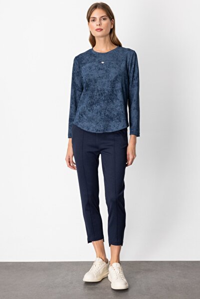 ON Batik Desenli Uzun Kol Bluz