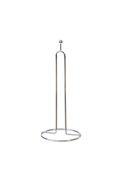 SHOPIENS Θήκη για ρολό χαρτιού κουζίνας Shopiens®, μεταλλική, Ø 15 x Υ 31 cm,...