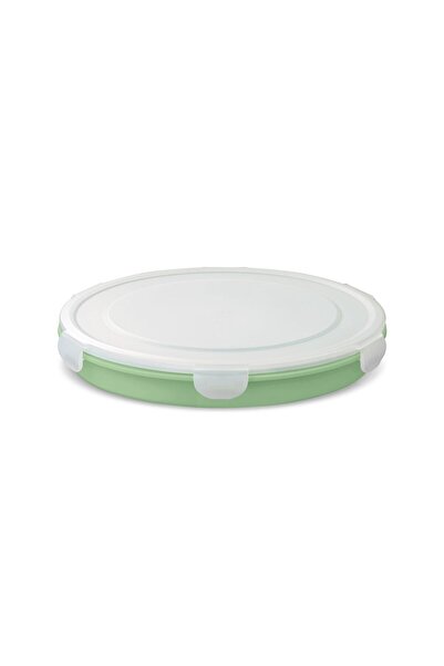 Tchibo Salad Bowl, Silicone, Collapsible, with Lid