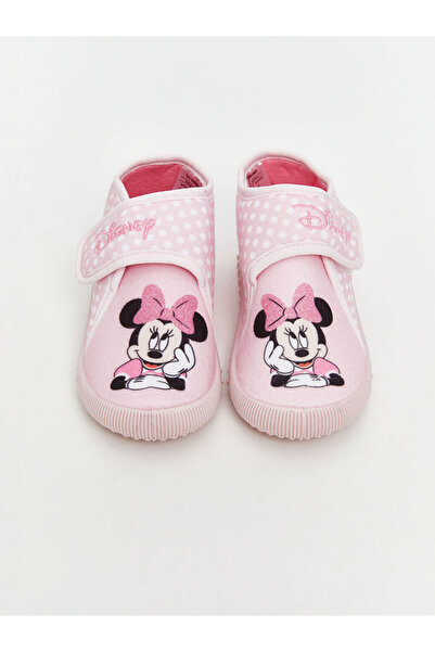 LC Waikiki UZG Store'dan Stilinizi Oluşturun | Minnie Mouse Baskılı Kız Bebek Panduf