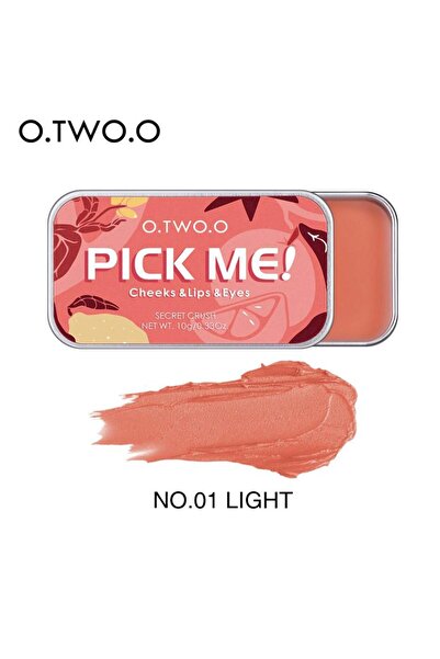 o.two.o احمر خدود كريمي - 01 LIGHT