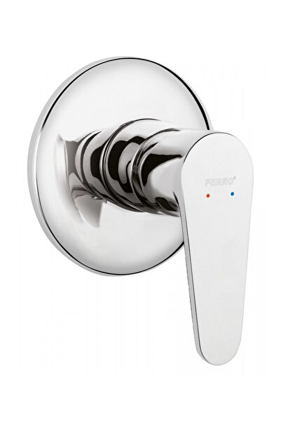 FERRO Baterie incastrata cada-dus crom Algeo