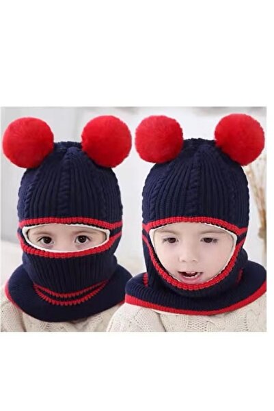Generic Multifunctional Winter Hat: This cute knitted earflap hat combines the function of hat and earflap.