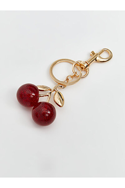 LC Waikiki Create Your Style with Uzg Store | Women's Keychain with Cherry Figure