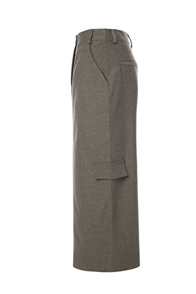 F&K 3X2 Midi Length Slit Skirt