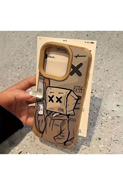 Emay İphone 14 Pro Uyumlu Karton Kutulu Erkek Tasarımlı Telefon Kılıfı