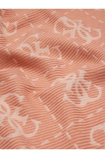 Guess Scar Women's Pink Shawl Aw5217Vis03-Ros