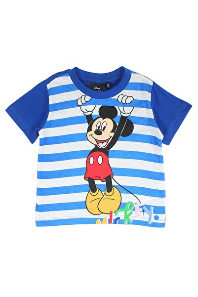 Mickey Mouse Children's short-sleeved pajamas, 100% cotton, multicolor, Force,