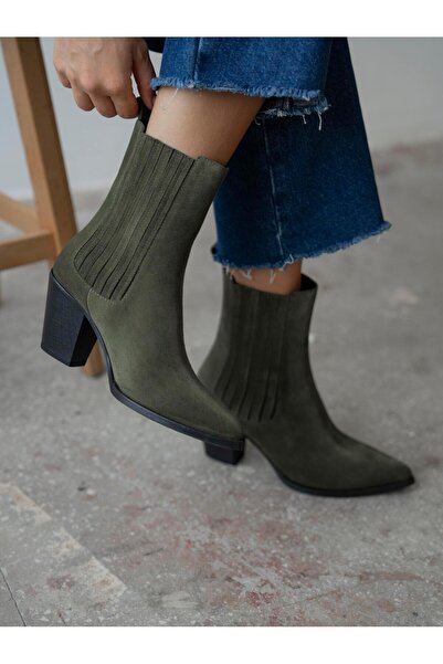 ECENİN BUTİĞİ Marcelo Haki Süet Hakiki Deri Bot