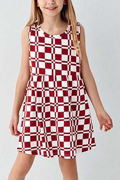 Rolypoly Girl's Burgundy Dress