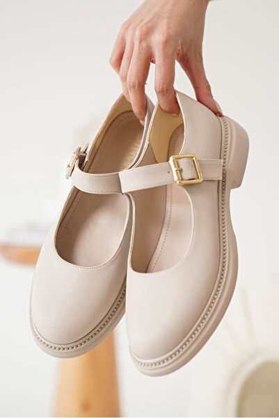 SİLİYA Kadın Günlük Ayakkabı Rahat Kalıp Ortopedik 3 Cm Kalın Topuk Loafer