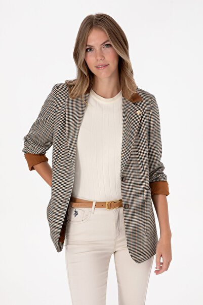 U.S. Polo Assn. Kadın Kahverengi Ceket 50309308-VR029