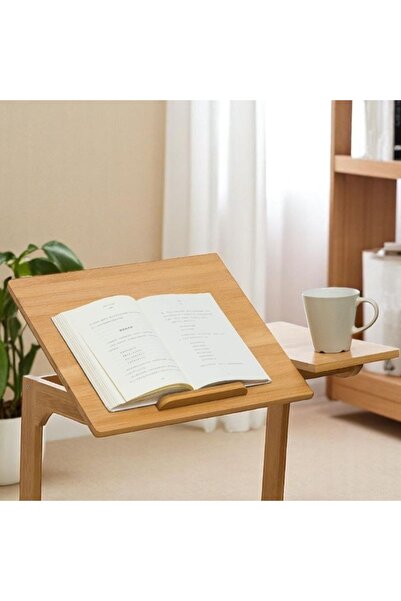 ECARLA Multifunctional, foldable, bamboo table, for laptop and tablet, 60x35x67 cm, eCarla, STL21