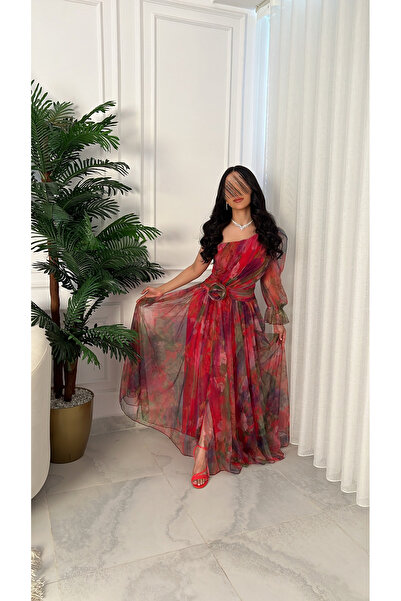 SELSAL Long floral dress