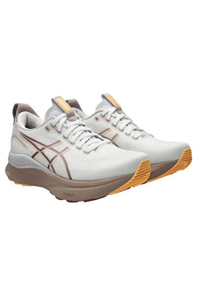 Asics Gel Kayano 32 Running Shoes Women White / Orange Glow / Brown