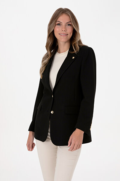 U.S. Polo Assn. Kadın Siyah Ceket 50309267-VR046