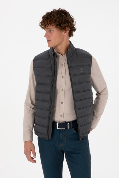 U.S. Polo Assn. Erkek Gri Yelek 50310039-VR024