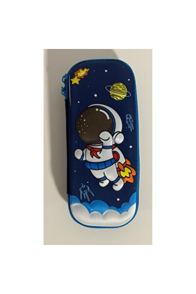 DİVERS School Pen Case with One Compartment, Astronaut Design