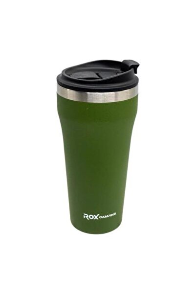 Rox Camping 0191 Coffee Thermos 0.48 Lt - Green