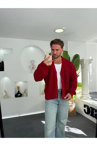 UTTBASİC Giesto Oversize Örgü Hırka