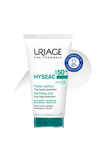 Uriage Hyseac Akne Eğilimli Karma ve Yağlı Ciltlere Özel Güneş Koruyucu Fluid...