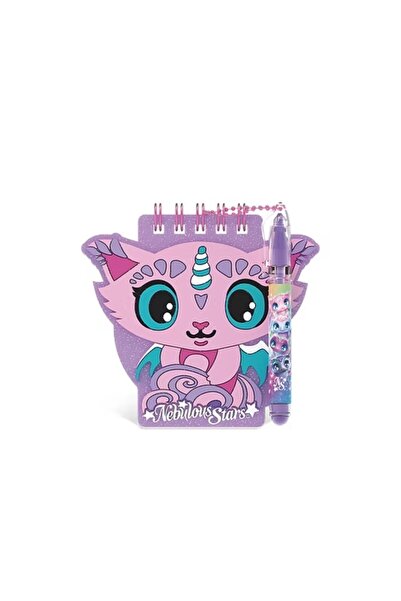 NEBULOUS STARS Тетрадка, със стикери и мини гел химикалка, 25 листа, герой на...