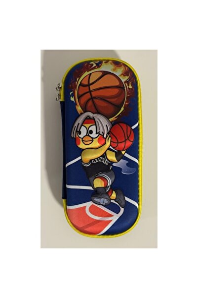 DİVERS Penar școlar, un compartiment, necăptușit, 21 x 9 x 4 cm, baschet