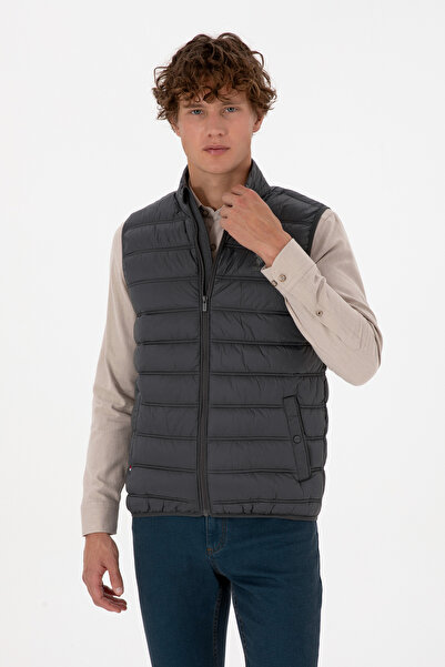 U.S. Polo Assn. Erkek Gri Yelek 50310039-VR024