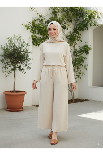 lavrisa Παντελόνι Ayrobin με ελαστική μέση - LVR005