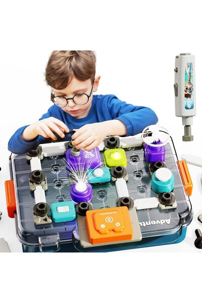 HAIZOL مجموعات العلوم للأطفال، مجموعات استكشاف الدوائر الكهربائية مع أكثر من ...