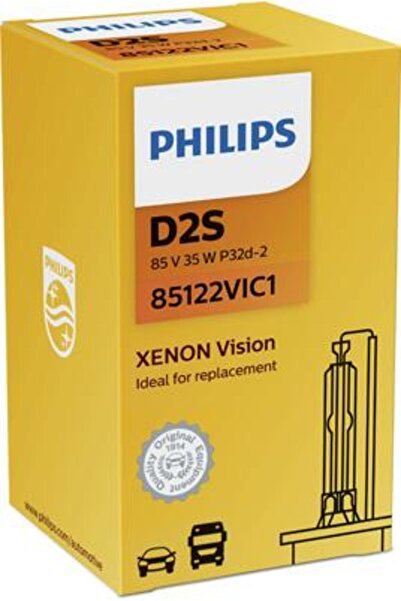 Philips Bec Xenon D2S 85V 35W P32D-2, Model 85122VIC1, Ambalat în Cutie