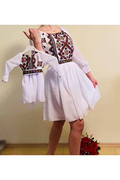 Ie Traditionala Rochie stilizata cu motive traditionale Magduta 2