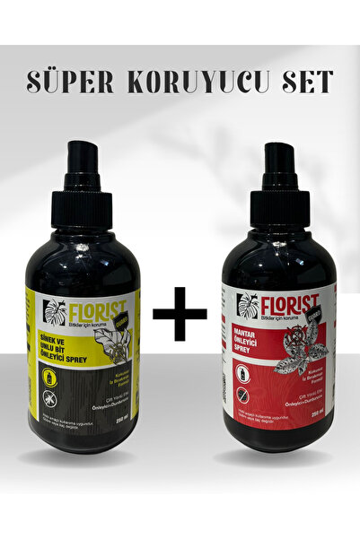 FLORİST Guard Süper İkili Set – Zararlılara ve Mantar Hastalıklarına Karşı Bi...