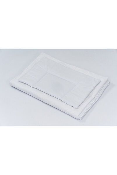 ekids 6-piece bedding set for cot, White