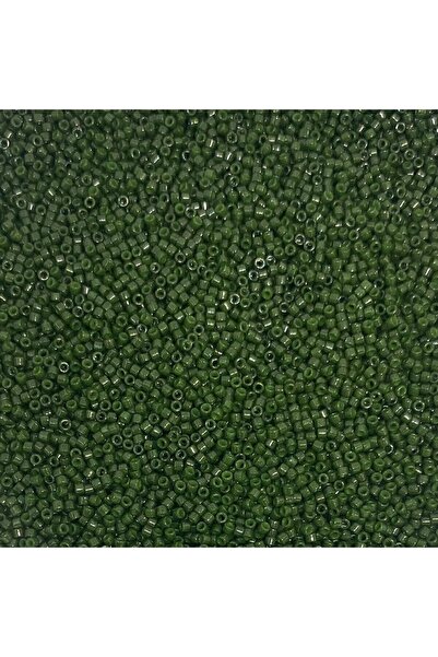 Bi hızlı Miyuki Beads 11/0, Miyuki Delica Beads, 2 Grams, Db663 Khaki Green
